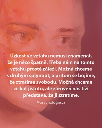 Úzkost ve vztahu