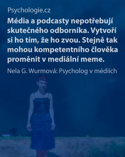 Psycholog v médiích