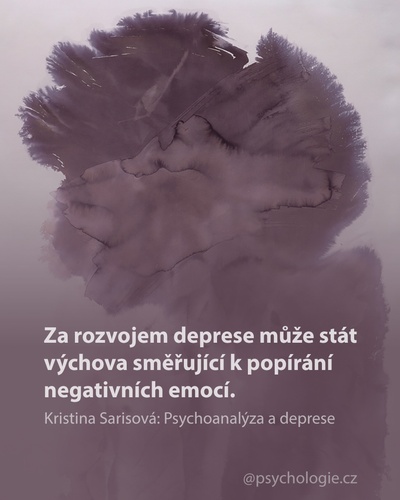 Psychoanalýza a deprese