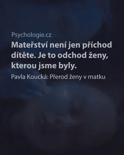 Přerod ženy v matku