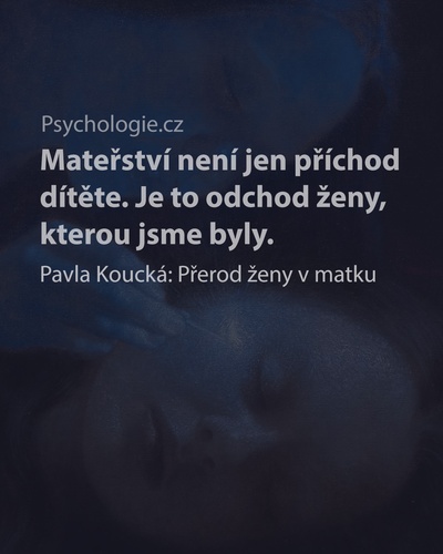 Přerod ženy v matku