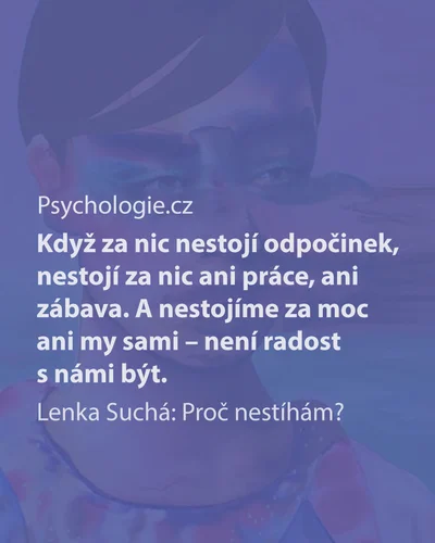 Proč nestíhám?