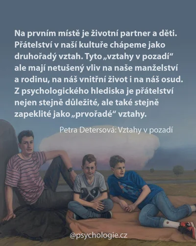 Vztahy v pozadí