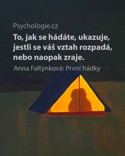 První hádky