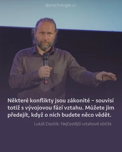 Lukáš Dastlík: Nejčastější vztahové obtíže