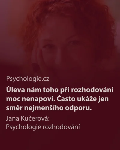 Psychologie rozhodování
