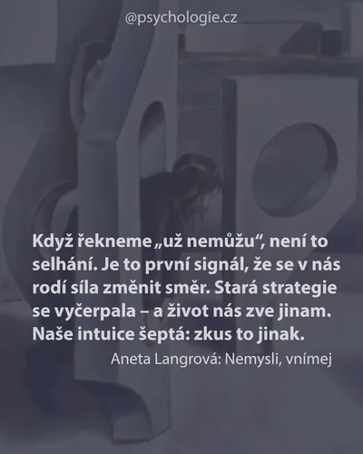 Nemysli, vnímej