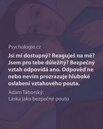 Láska jako bezpečné pouto