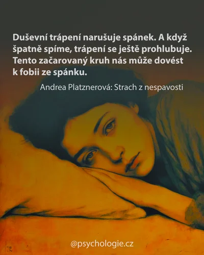 Strach z nespavosti