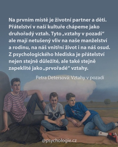 Vztahy v pozadí
