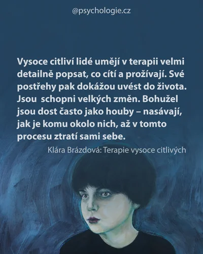 Terapie vysoce citlivých