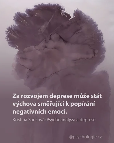 Psychoanalýza a deprese