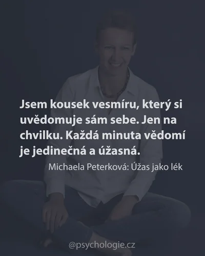Úžas jako lék